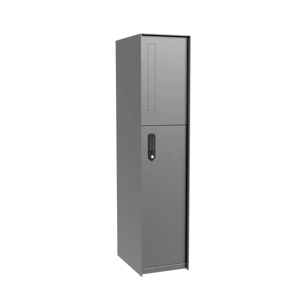 Boîte aux lettres eSafe Fenix ​​​​Front Parcel Couleur gris aluminium RAL 9007