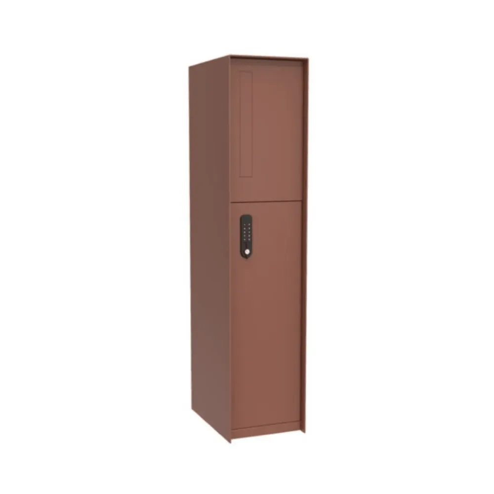 Boîte aux lettres eSafe Fenix ​​​​Front Parcel aspect acier Corten