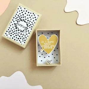 Boîte diorama - Je t'aime gros comme une patate - Pamela Loops