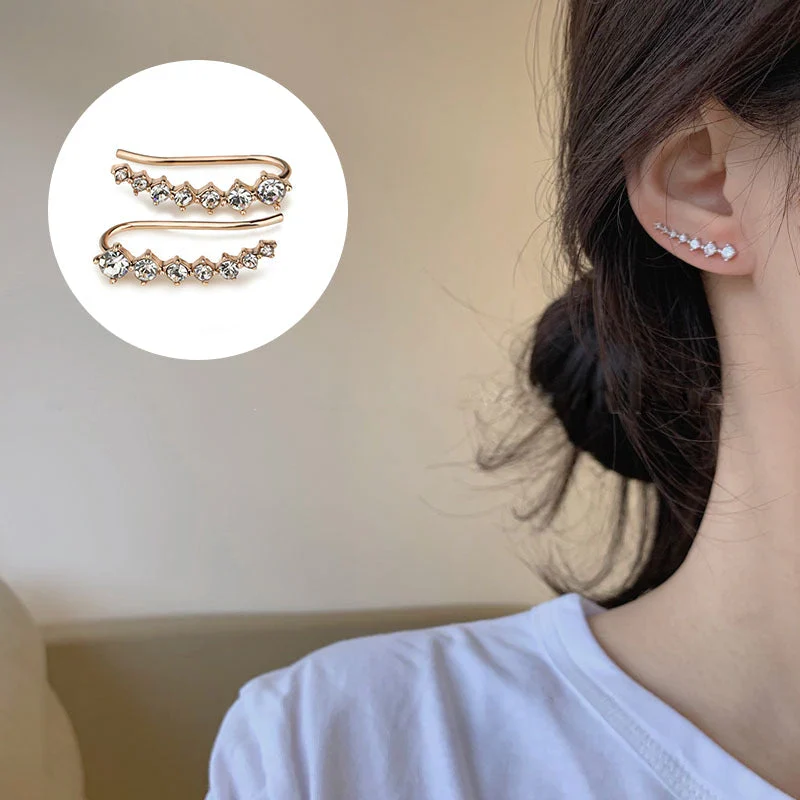 Boucles d'oreilles diamant sept étoiles (Benin)
