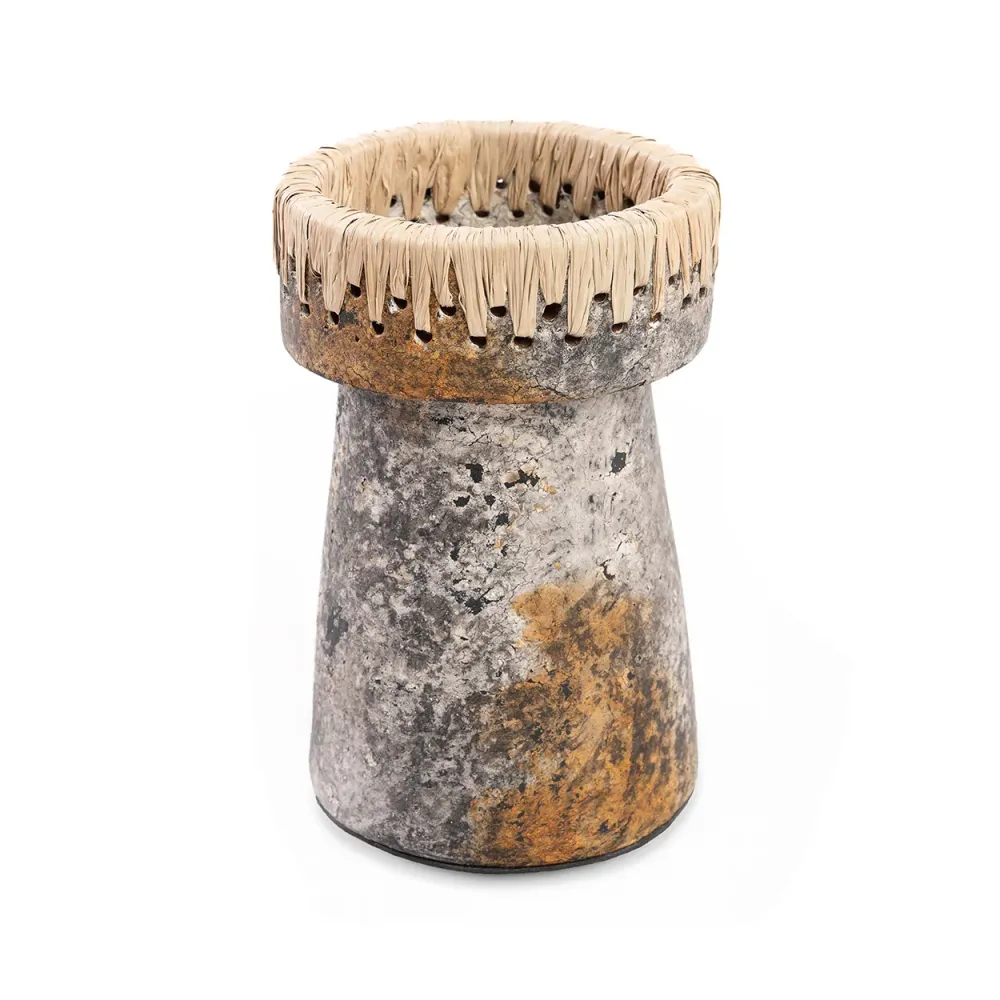 Le Bougeoir Pretty - Gris Antique - L