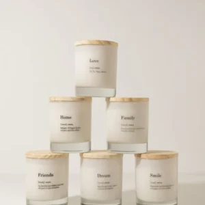 Bougie aromatique Message Rêve · Déco ·