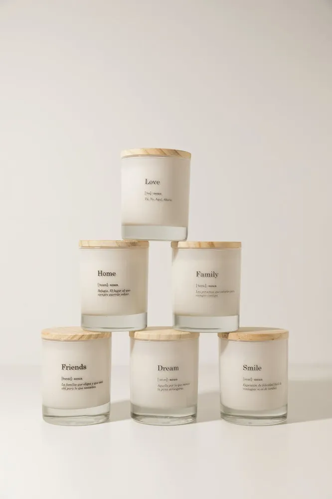 Bougie aromatique Message Rêve · Déco ·