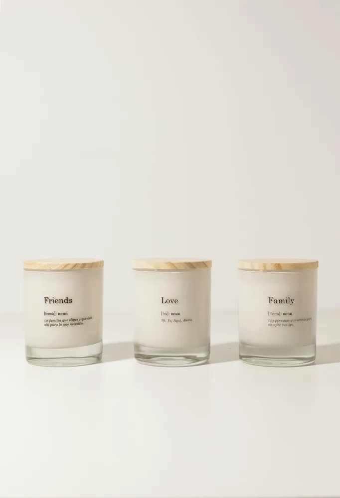 Bougie aromatique Message Rêve · Déco ·