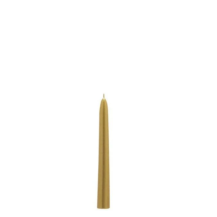 Bougie Bâton Brillante Metallic Or | 20 cm