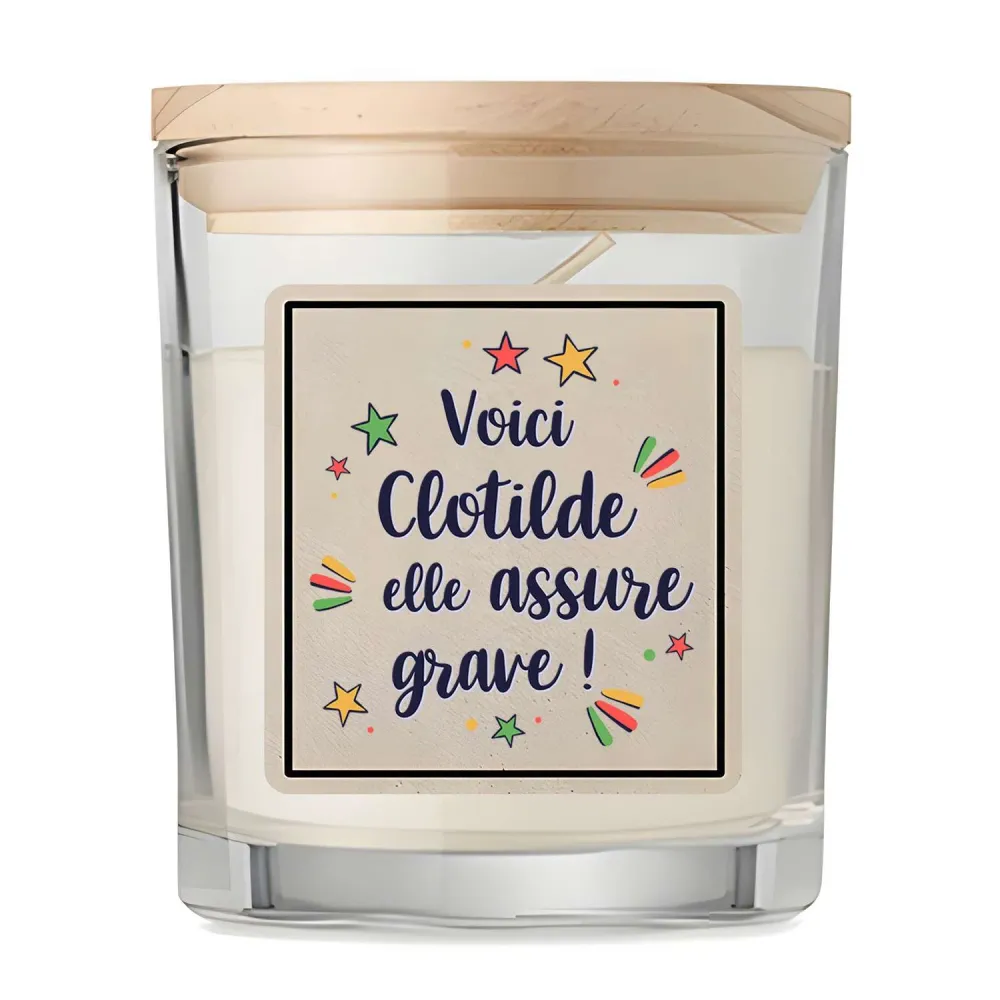 Bougie Clotilde elle assure grave !
