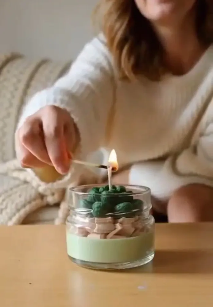 La bougie gourmande mini délice - Cactus du désert Bougie d'Ève