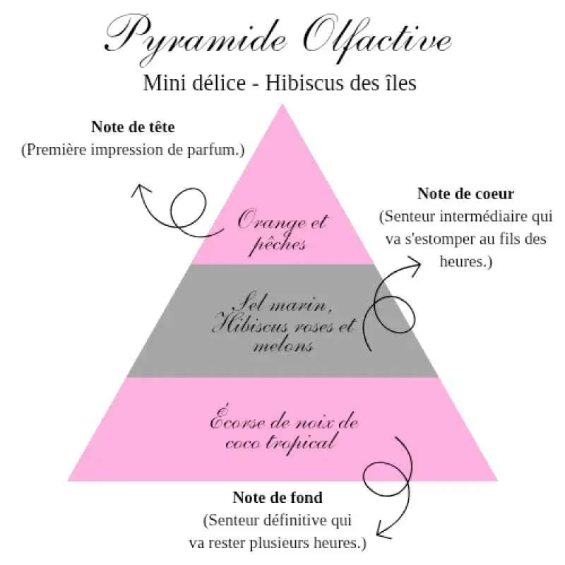 La bougie gourmande mini délice - Hibiscus des îles Bougie d'Ève