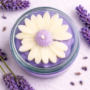 La bougie gourmande mini délice - Lavande Bougie d'Ève