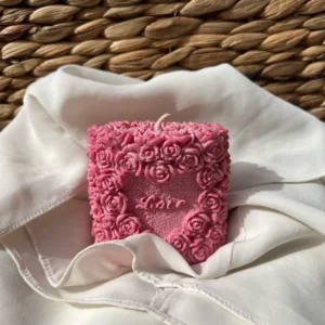 Bougie " love " parfum PIVOINE