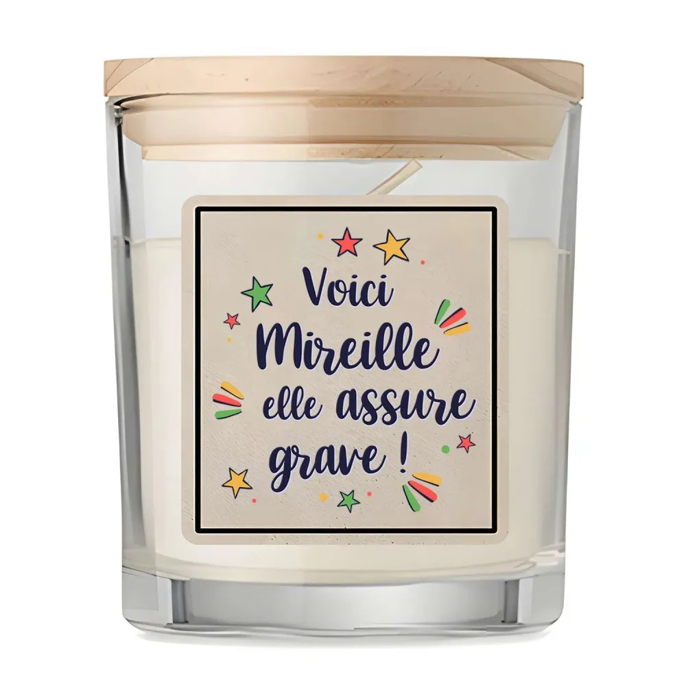 Bougie Mireille elle assure grave !