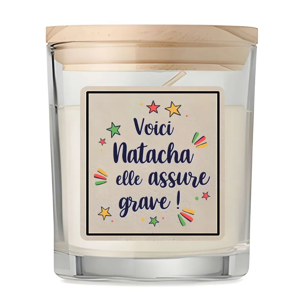 Bougie Natacha elle assure grave !