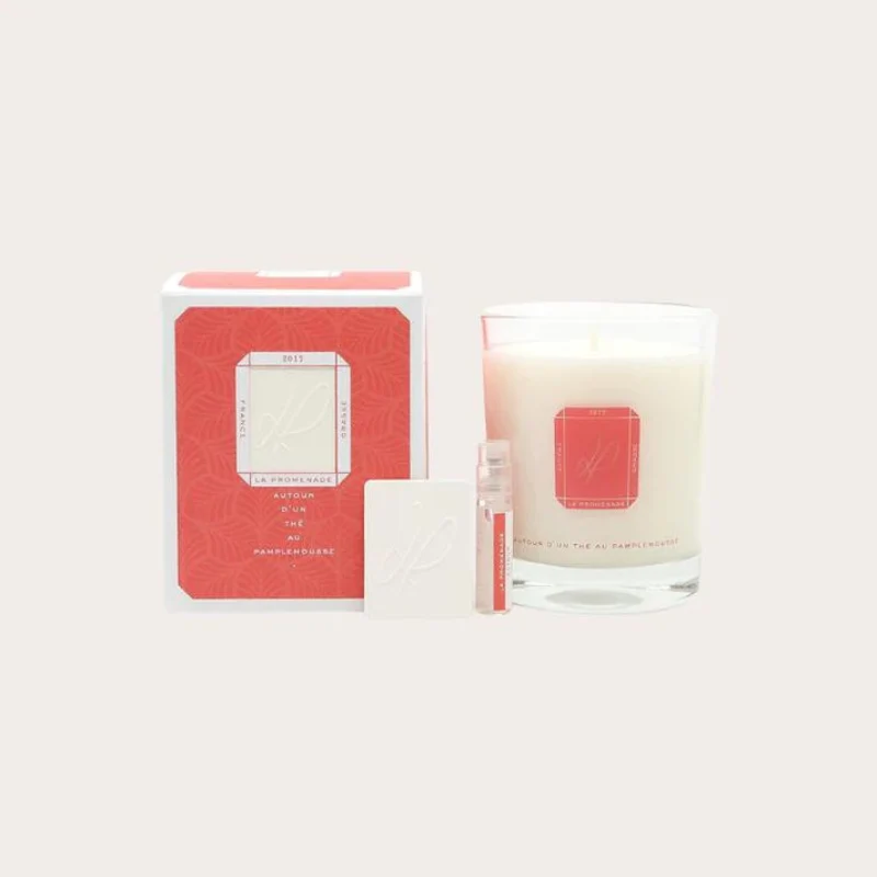 Bougie parfumée "Autour d'un thé pamplemousse"