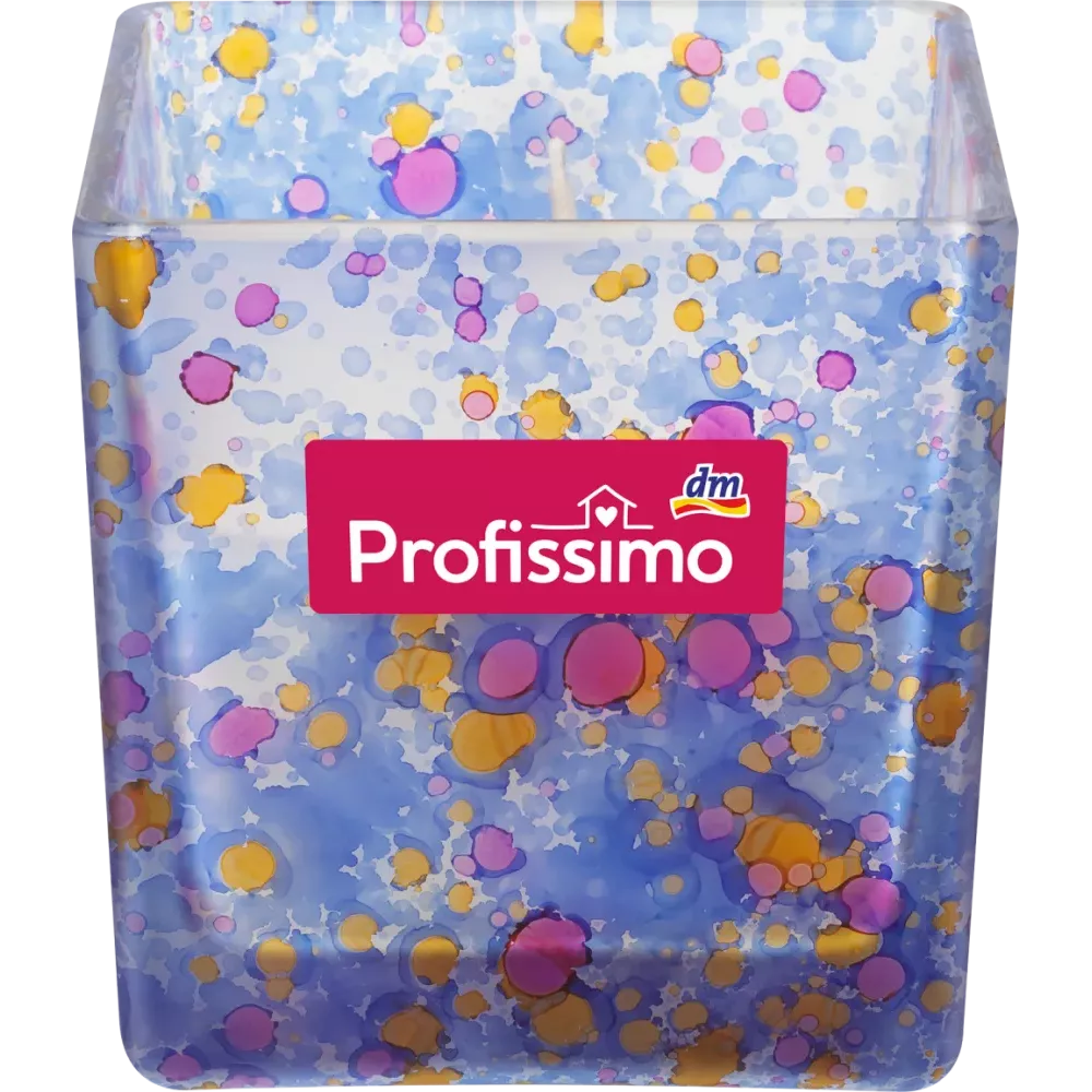 Bougie Profissimo unique bleue, 1 pièce