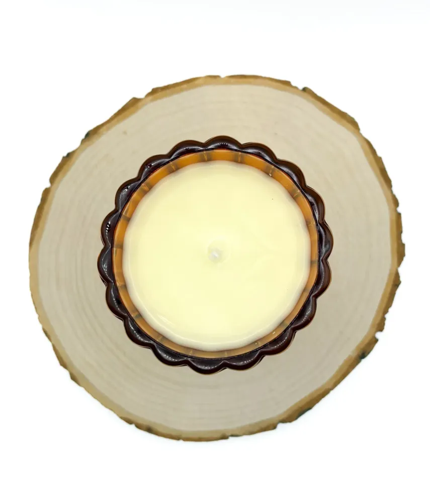 Bougie végétale parfumée - Ambre