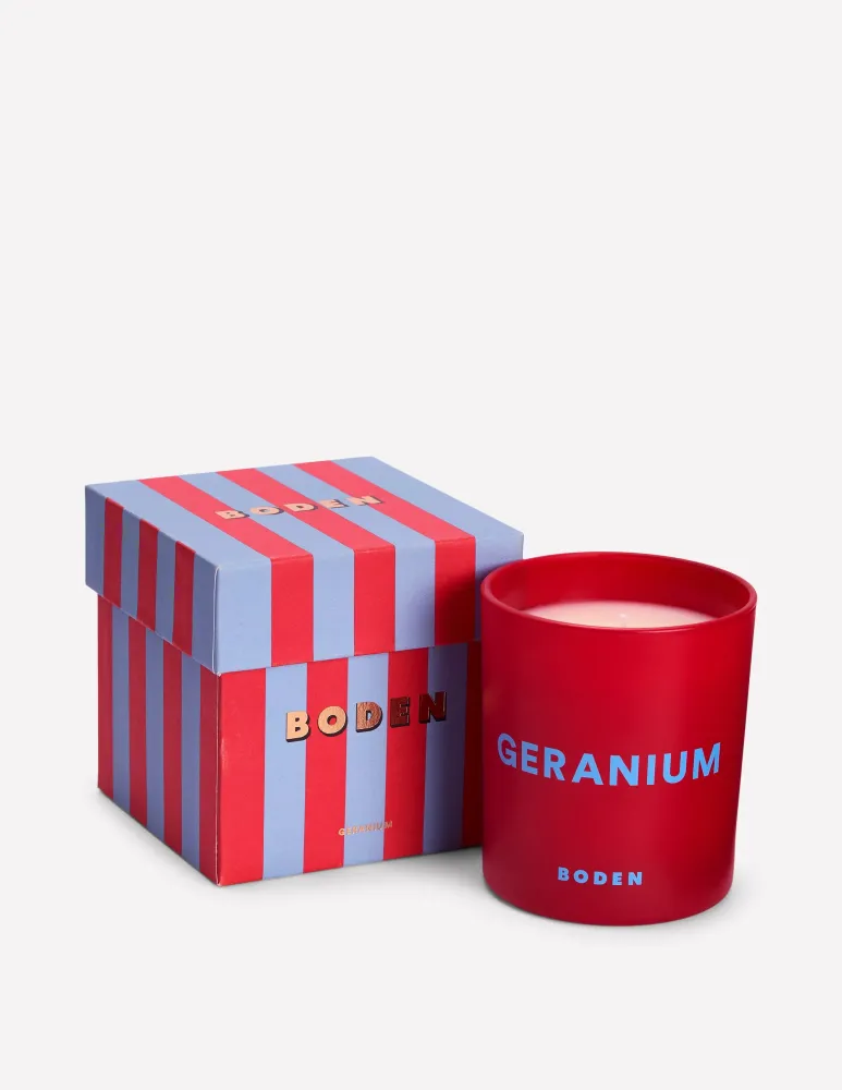 Bougie-Géranium