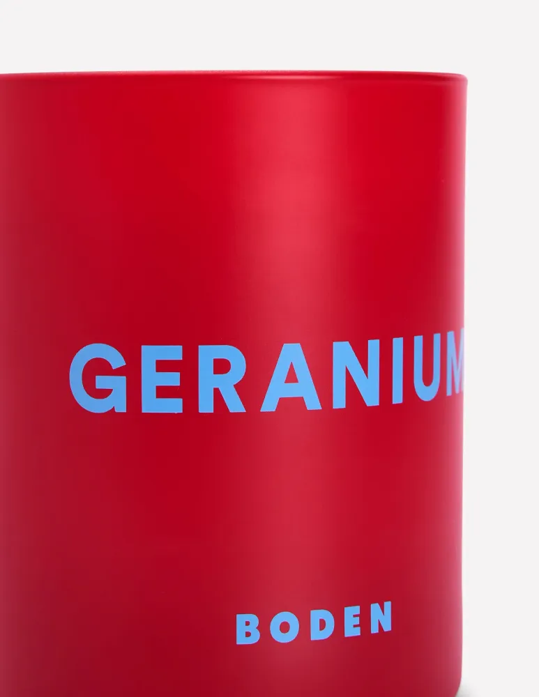 Bougie-Géranium