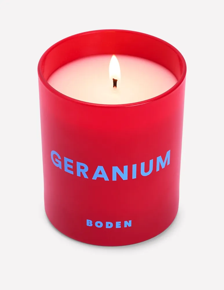 Bougie-Géranium