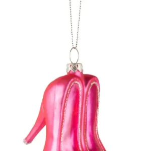 Boule de Noël Nordic Light - à talons - Hakken - en verre - 11 cm