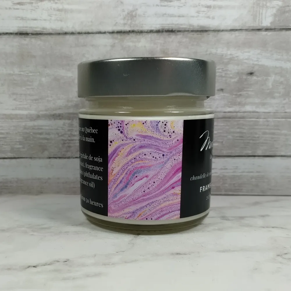 Chandelle de soja - Framboise Boutique de Margot