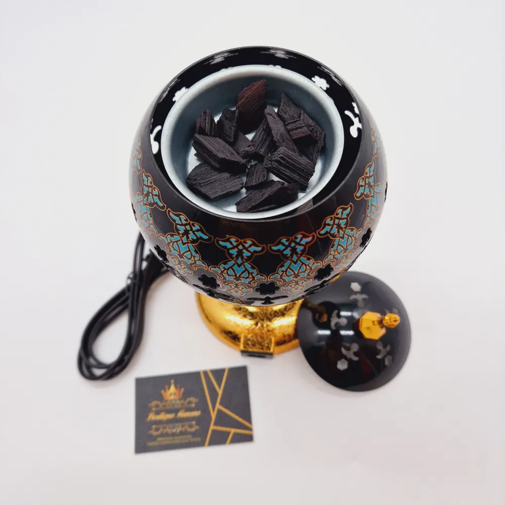 Brûleur d’Encens Électrique / Electric Incense Burner White Boutique Hanane