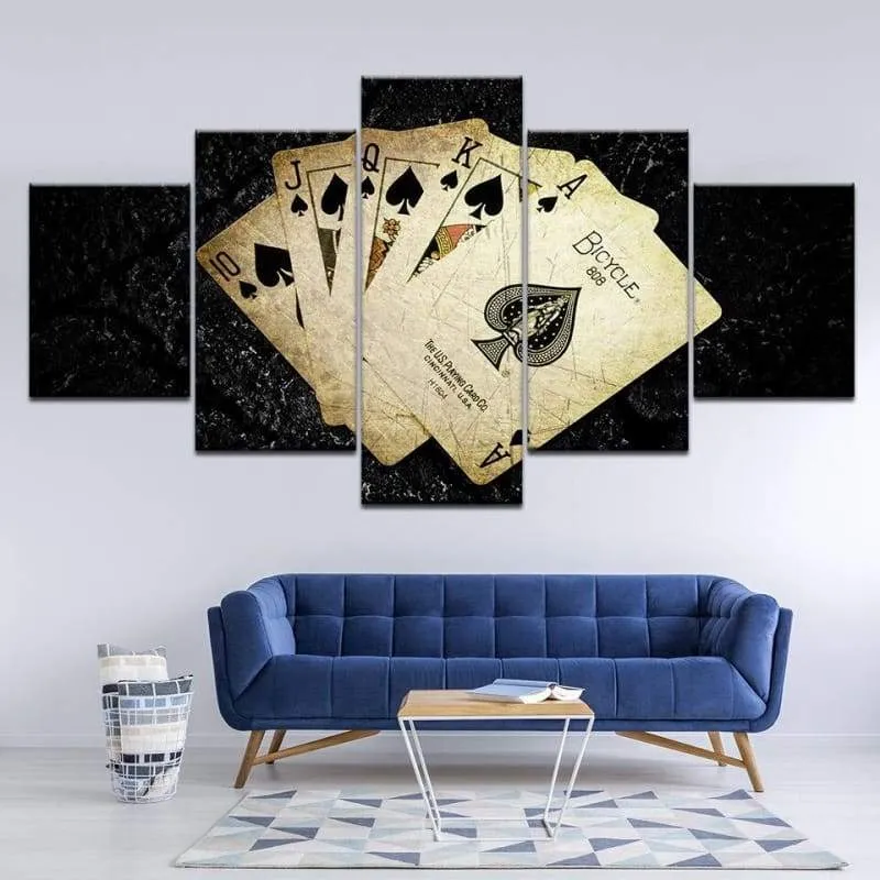 Tableau Vintage Déco Casino Boutique New York