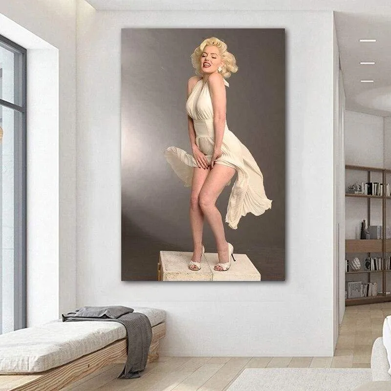 Tableau Vintage Marilyn Monroe Pop Art Boutique New York