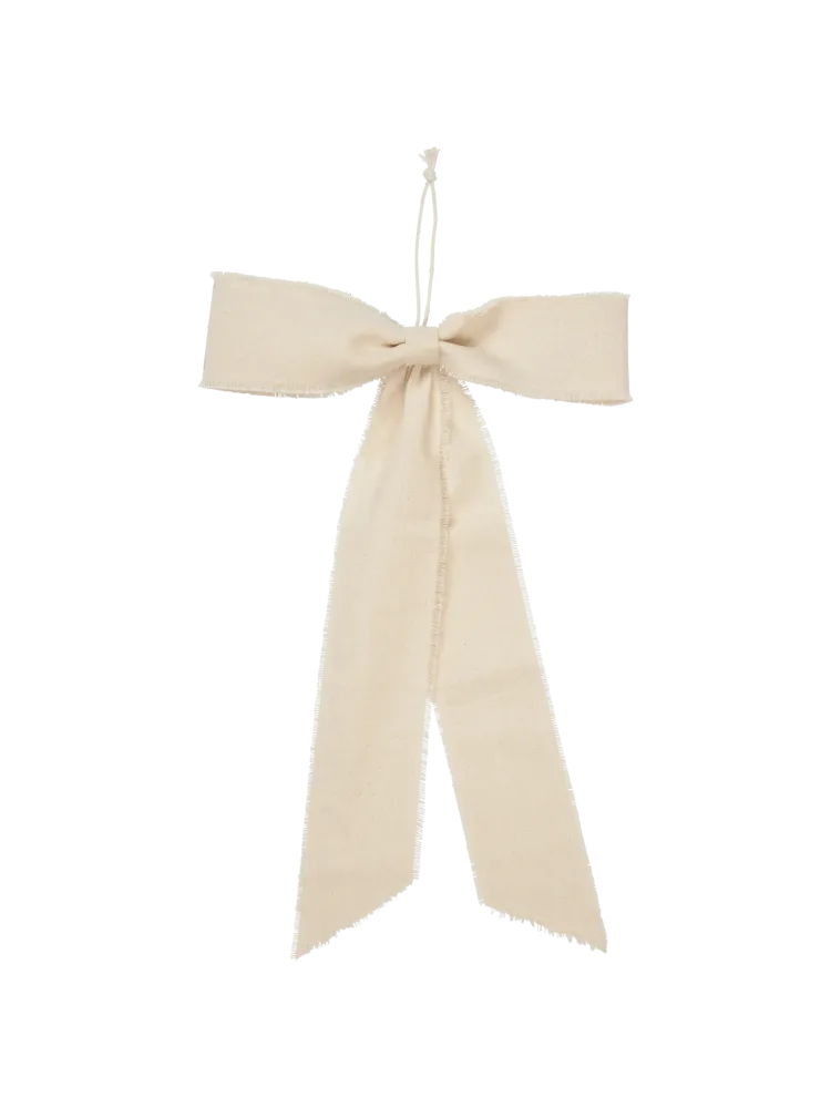 Bow Decoration - Large - Natural