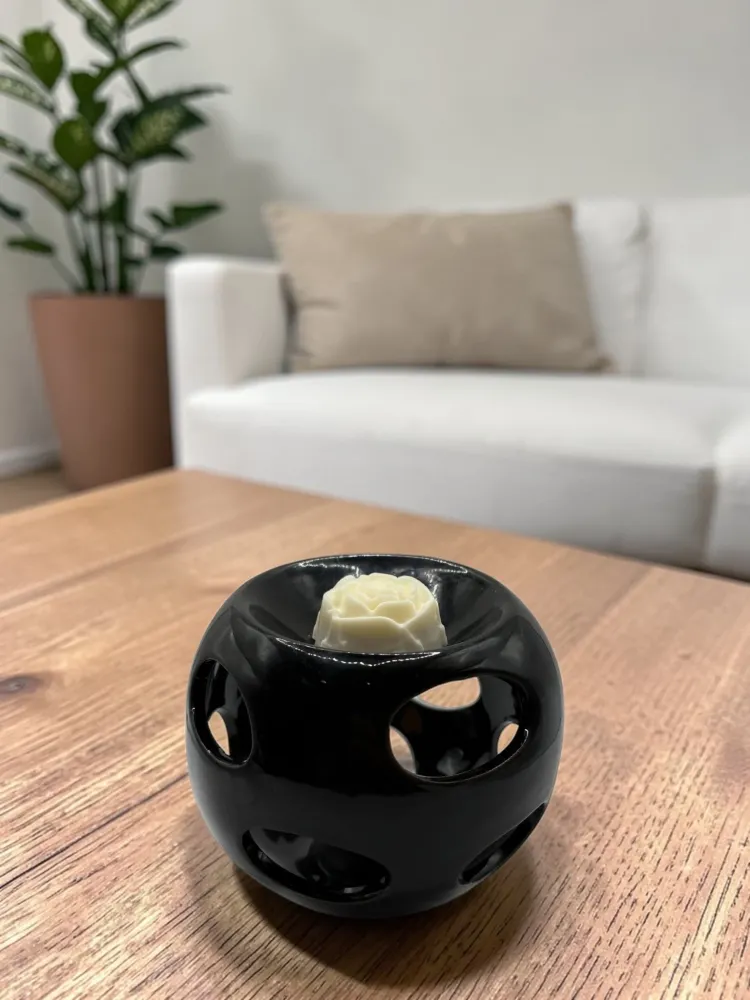 Brûle-parfum 'Black bowl'