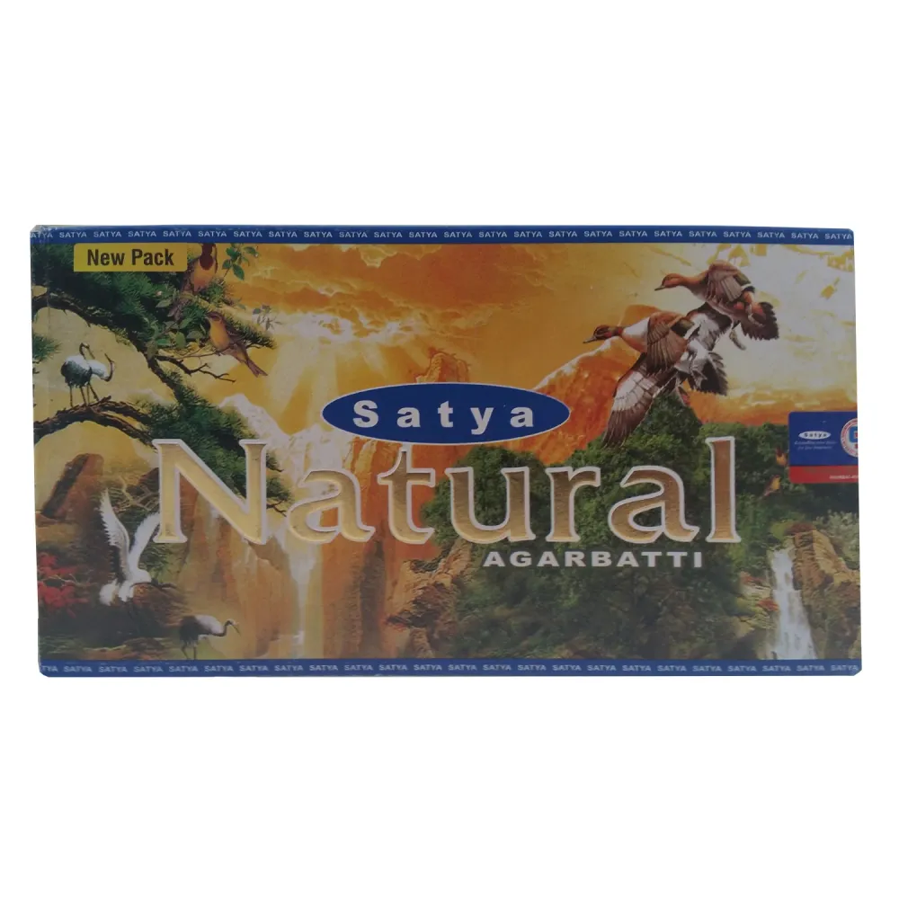 Bâtonnets d'encens Satya Natural Agarbatti Big Box