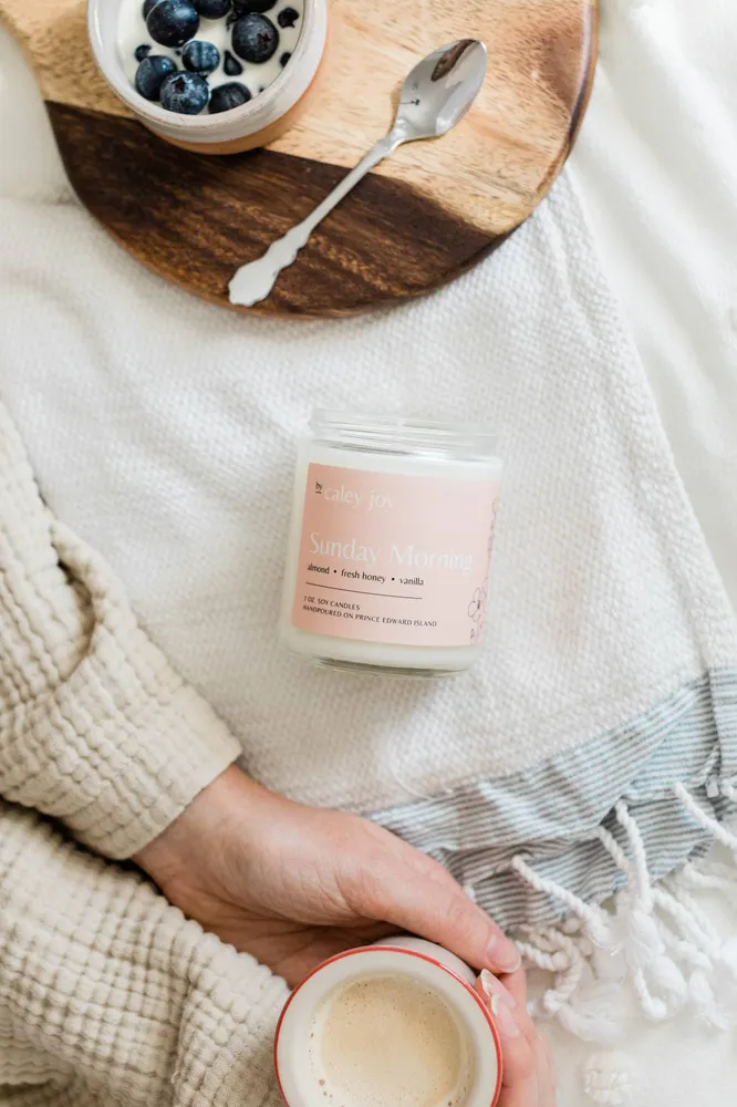 Sunday Morning | Bougies artisanales By Caley Joy