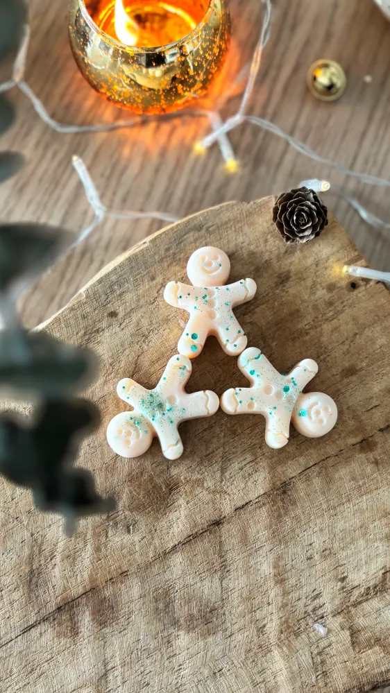 CACHEMIRE BLANC & POIRE | Fondant parfumé| Edition spéciale Noël