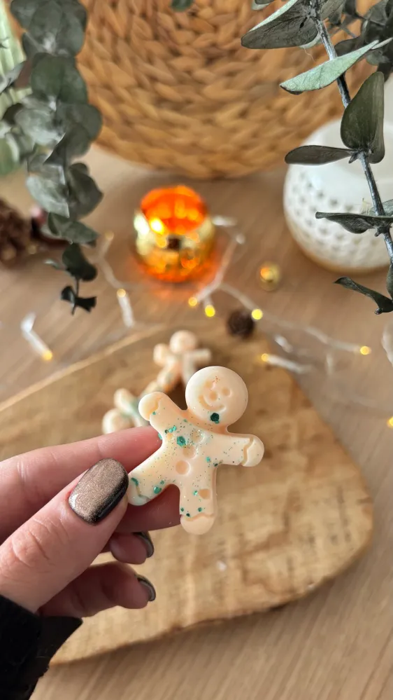 CACHEMIRE BLANC & POIRE | Fondant parfumé| Edition spéciale Noël
