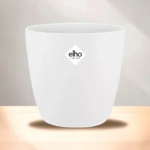 Cache-pot ELHO Bruxelle rond 25cm blanc