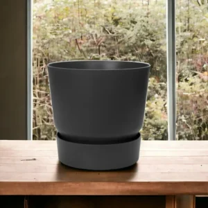 Cache-Pot Elho Greenville Noir - D39 x H37