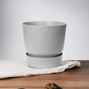 Cache-Pot Elho Greeville Gris - D24 x H23