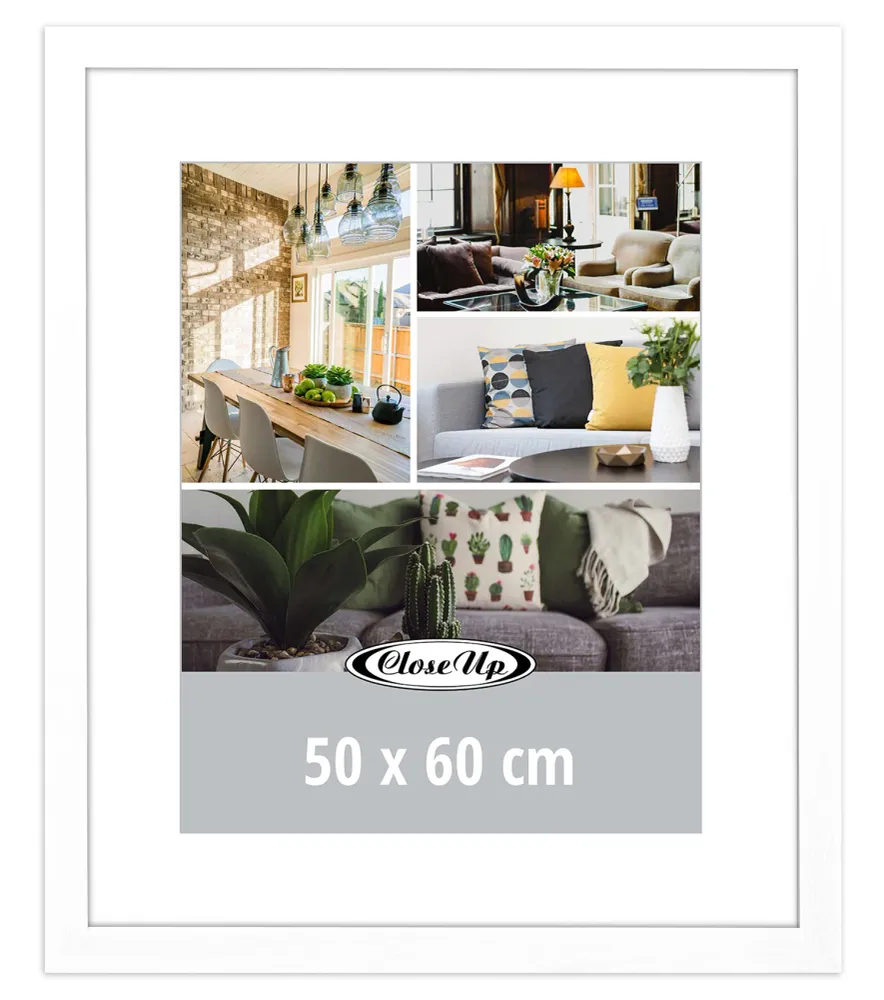 Cadre affiche 50 x 60 cm blanc