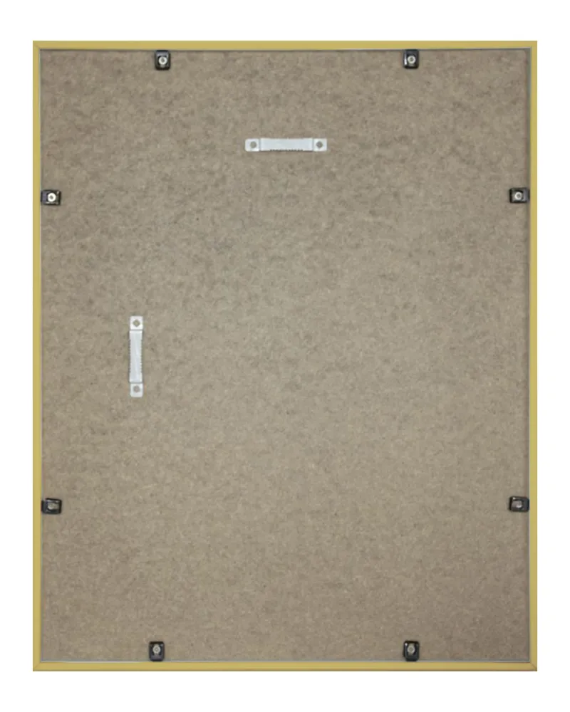 Cadre affiche 40 x 50 cm doré