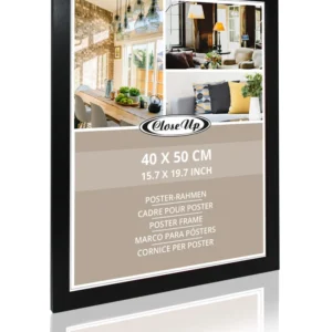 Cadre affiche 40 x 50 cm noir
