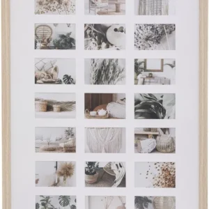 Cadre Photo Atmosphera - Beige - 21 Photos - Cadre - 70x102cm