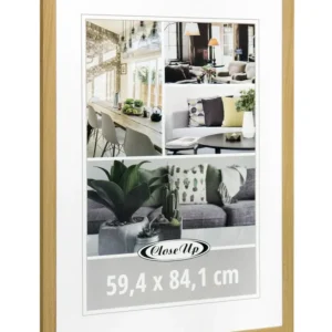 Cadre pour affiche 59,4 x 84 cm Din A1, décor bois hêtre clair