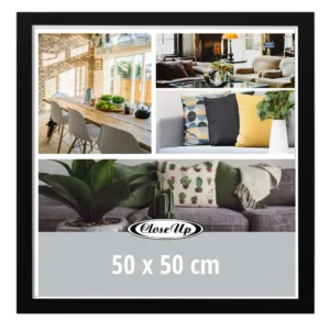 Cadre pour affiche 50 x 50 cm noir