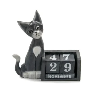 Calendrier chat Black 20cm