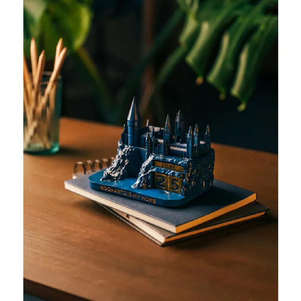 Calendrier perpétuel 3D Harry Potter Poudlard