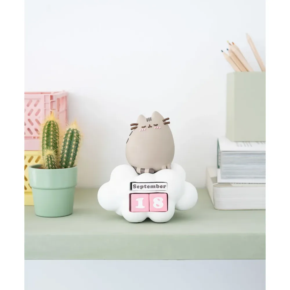 Calendrier perpétuel 3D Pusheen le chat Purrfect Love