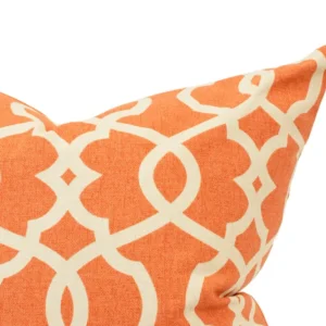 Housse de coussin motif mandarine Canadian Down & Feather Company