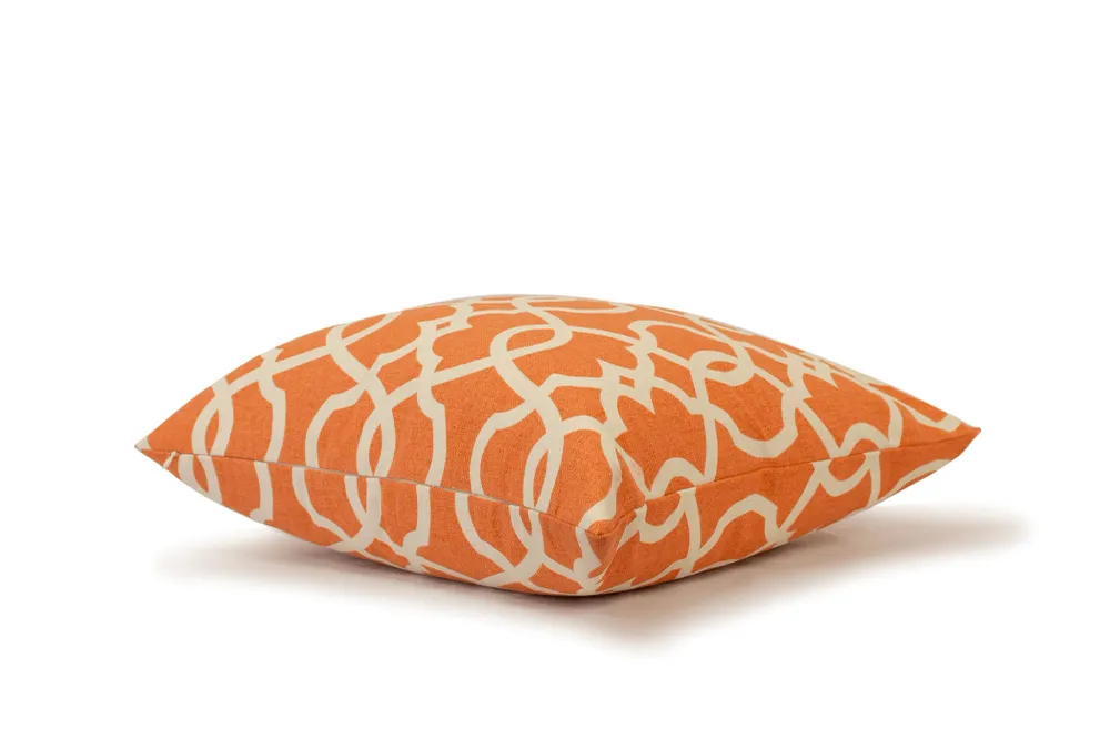Housse de coussin motif mandarine Canadian Down & Feather Company