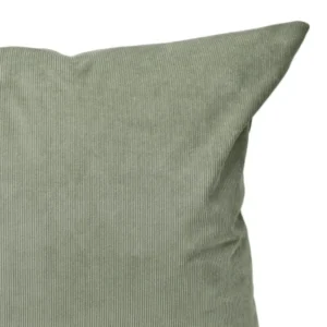 Housse de coussin velours côtelé feuille Canadian Down & Feather Company