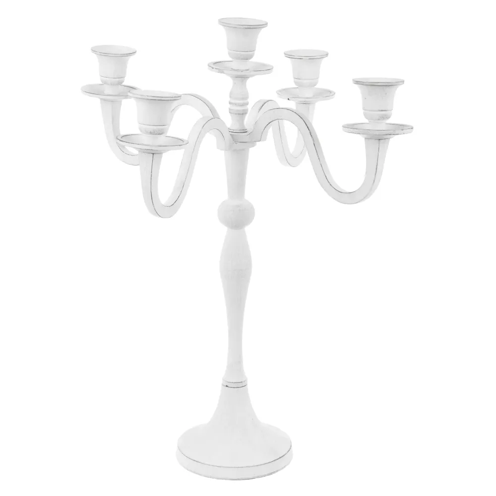 Candélabre Norah avec 5 brûleurs en aluminium