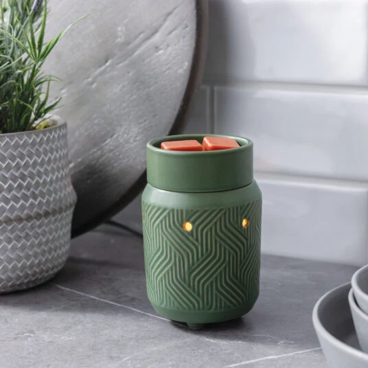 Diffuseur - Réchaud (illumination Jade) Candlewarmers